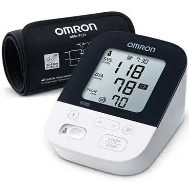  أومرون جهاز M4 تلقائي بشاشة عرض لقياس ضغط الدم يوضع أعلى الذراع