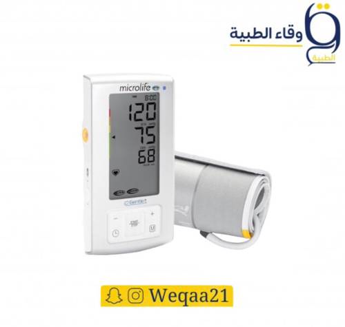 جهاز قياس ضغط الدم بتقنية بلوتوث® مزوّد بخاصية اكتشاف مخاطر السكتة الدماغية BP A6 BT