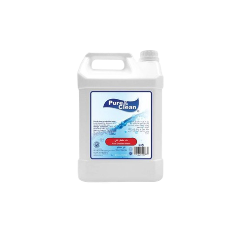 ماء مقطر 5 لتر pure& cleanِِِ