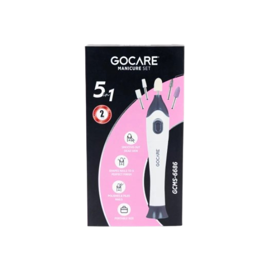 جهاز طقم العناية بالاظافر 5 في 1 - GO CARE 6686