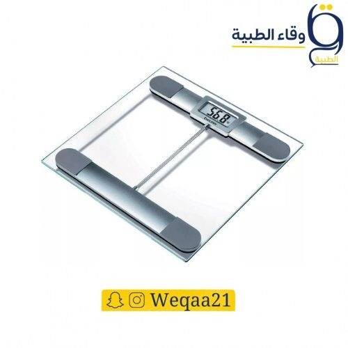 الميزان الإلكتروني لقياس الوزن زجاجي بيورر