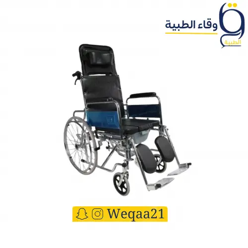 كرسي حمام رافع رجل ظهر متحرك مقاس 18 انش