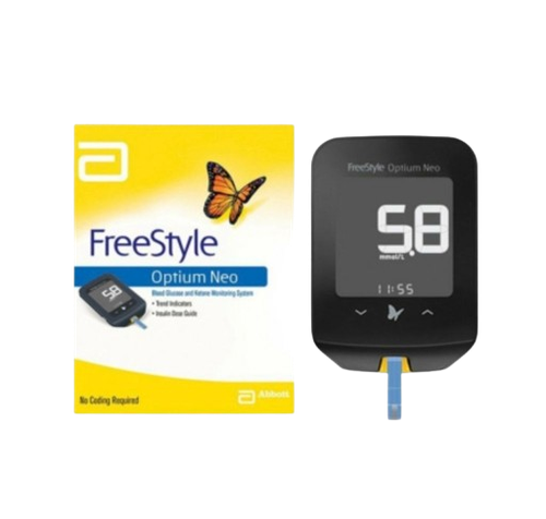 جهاز قياس السكر فري ستايل اوبتيوم نيو Freestyle optium