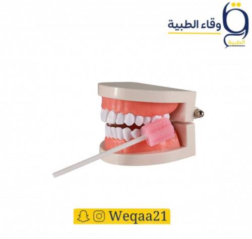 اعواد اسفنجية لتنظيف للفم