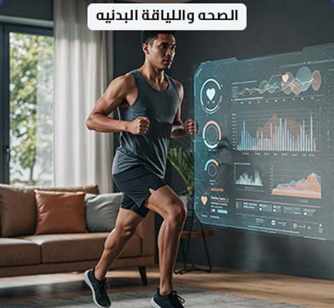 منتج رقمي عن الصحه واللياقة البدنيه