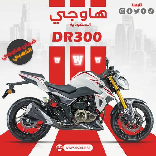  هاوجي دي ار 300|  Haojue DR 300 -🔥