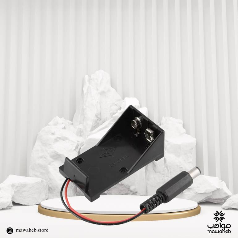 9V battery holder case