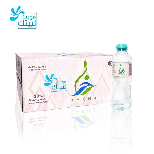 مياه رخا 330مل*40عبوة