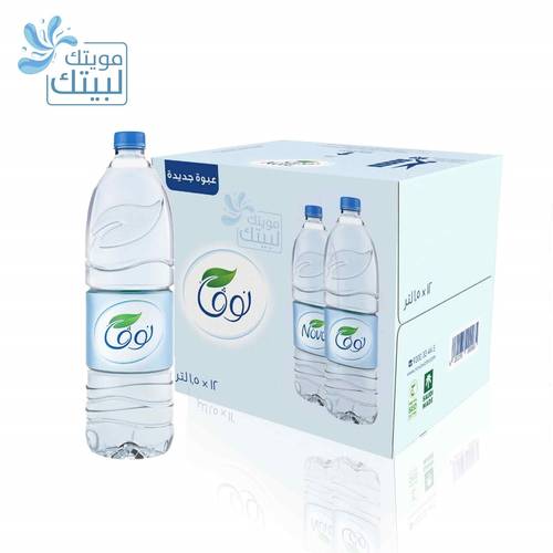 مياه نوڤا 1.5لتر*12عبوة