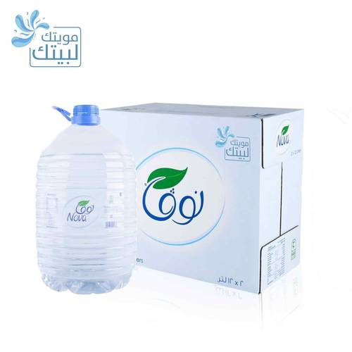 مياه نوڤا 12لتر *2عبوة