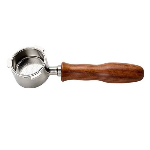 Wooden Handle Portafilter - 54 mm - design ( 2 ) 