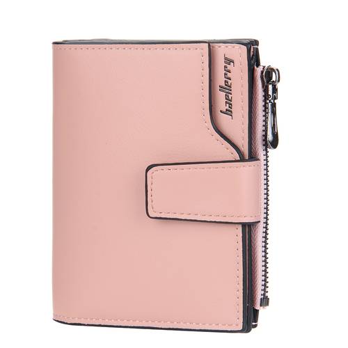 Bifold Practical Wallet - Pink