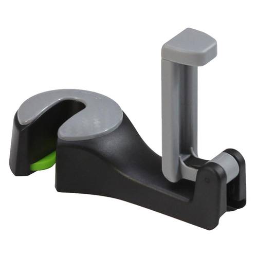 Back Seat Hook and Phone Holder - Gray
