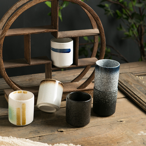 Set of 6 Coffee Cups – Nature Collection – 140 ml 