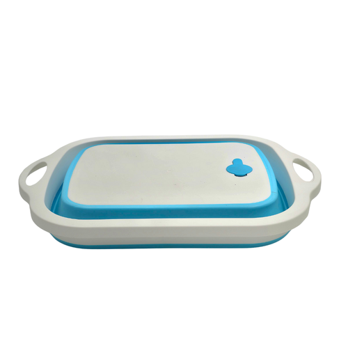 Basket Cutting Board and Collapsible Colander