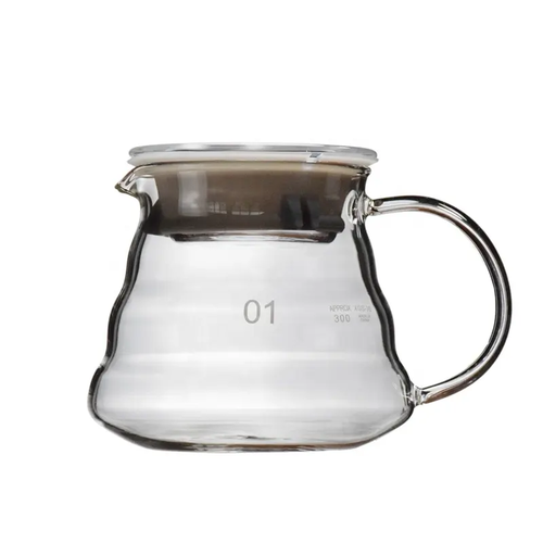 360ml Glass Coffee Pot with a Cover