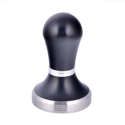Handle Coffee  - design ( 6 ) - Tamper - 58 mm - Black