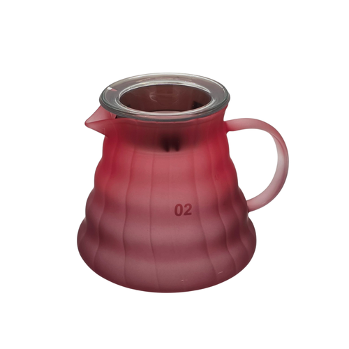 Glass Coffee Server - 600 ml - Rose