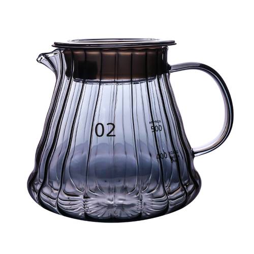 Specialty Coffee Drip Server – Curved Design – 600ml