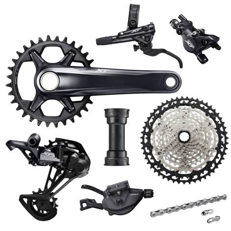 مجموعة Shimano XT M8100 1x12 Disc Brake