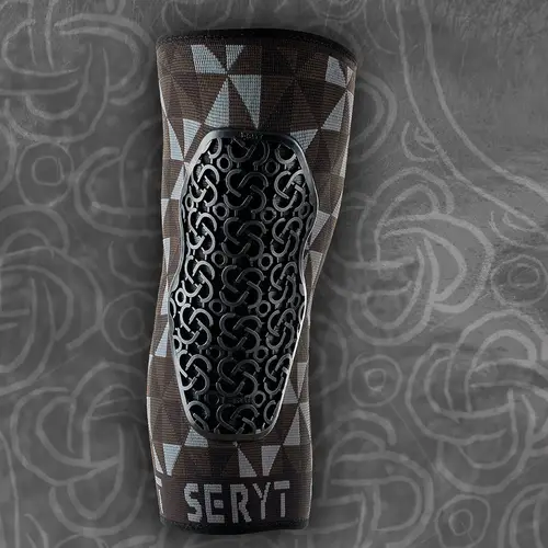 حماية الركبة SERYT Flow Knee Arlecchino Grey Black
