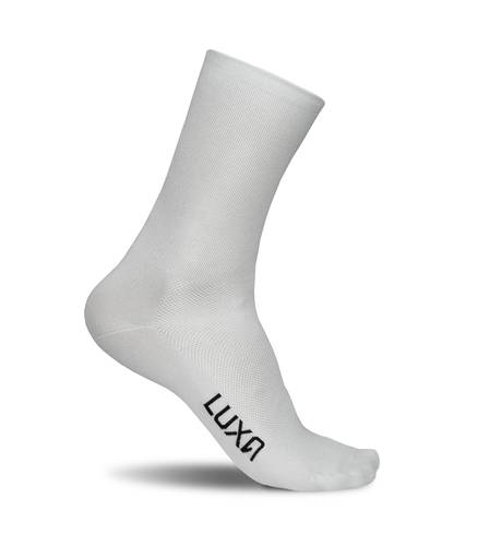 جوارب ركوب الدراجات الفضية الكلاسيكية LUXA 