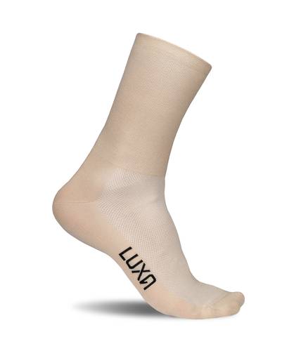 LUXA CLASSIC LATTE CYCLING SOCKS