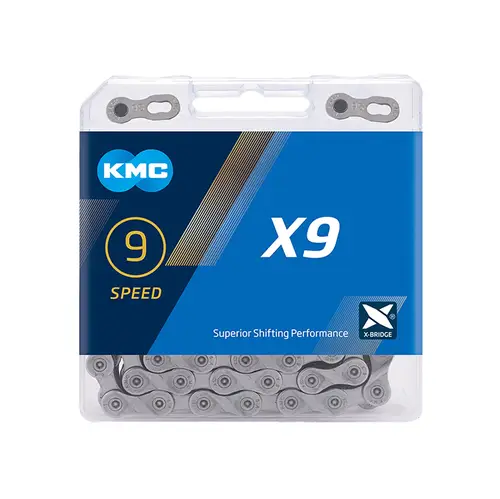 جنزير X9 سرعه KMC فضي/رمادي
