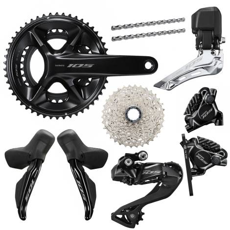 مجموعة Shimano 105 R7170 Di2 Disc 12 Speed