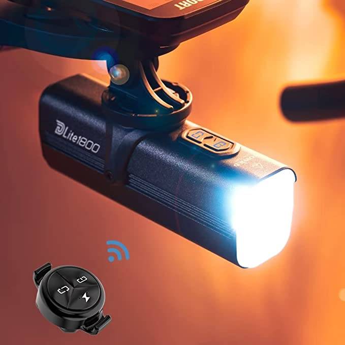 TOWILD DLite 1800 USB ضوء الدراجة القابلة لإعادة الشحن