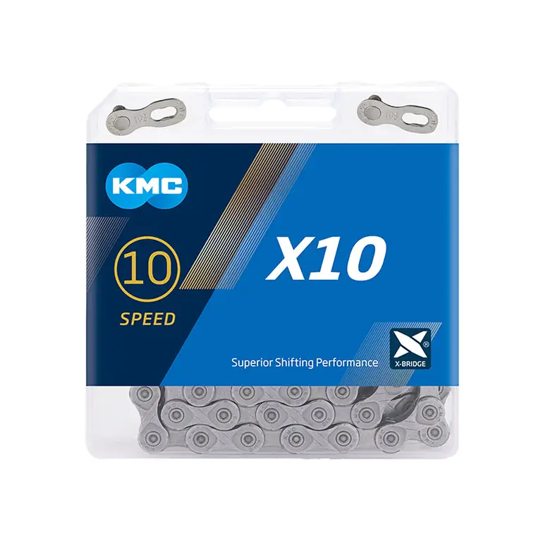 جنزير X10 سرعه KMC فضي رمادي