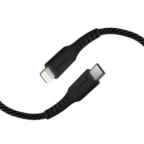 كيبل ايفون PD قماش 30cm ليون اكس
