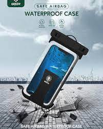 كفر للهواتف الذكية مناسب للتصوير تحت الماء من شركة GREEN متوافق مع أغلب الجوالات حتى حجم 5.7 بوصة