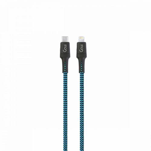  كيبل PD للآيفون  Lightning إلى USB-C من Goui مصنوع من القماش الطول 1.5 متر