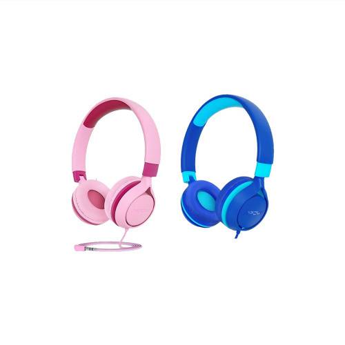 عروض امباو - 2 سماعة الرأس 1 Che امباو MPOW   سلكية مناسبة للأطفال - اللون الوردي واللون الأزرق