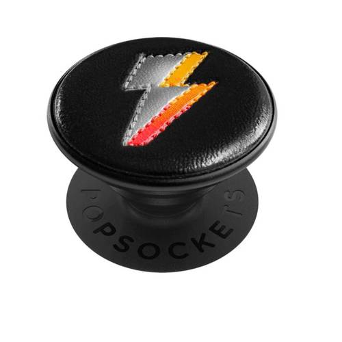 مسكة من Popsockets جلد شكل البرق
