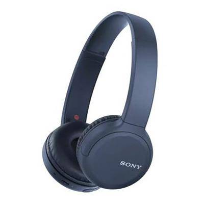 سماعة الرأس اللاسلكية  WH-CH510 فوق الأذن من  Sony - اللون الأسود والأزرق