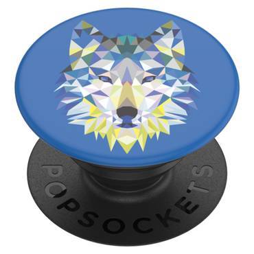 مسكة من POPSOCKETS ذيب ازرق