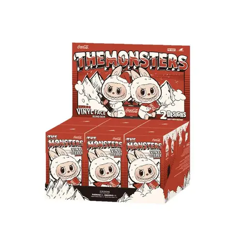 لابوبو صندوق المفاجات كوكا كولا 6 قطع COCA-COLA SERIES-Vinyl Face Blind Box