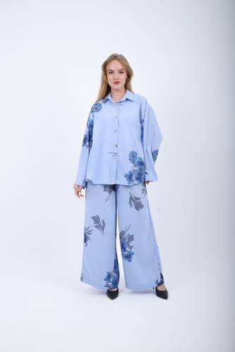 Two-Piece Floral Suit