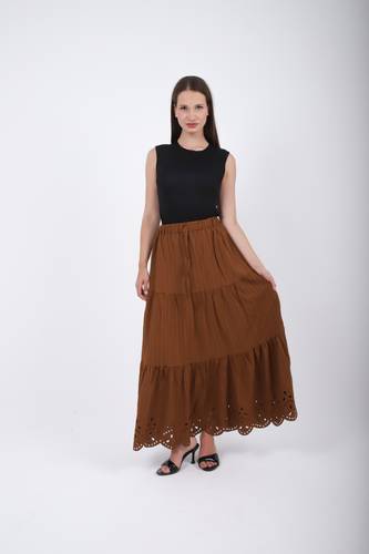 Tiered Maxi Skirt