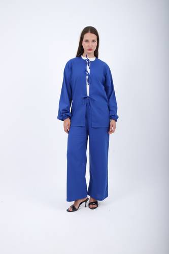 Linen Set with Bow Details