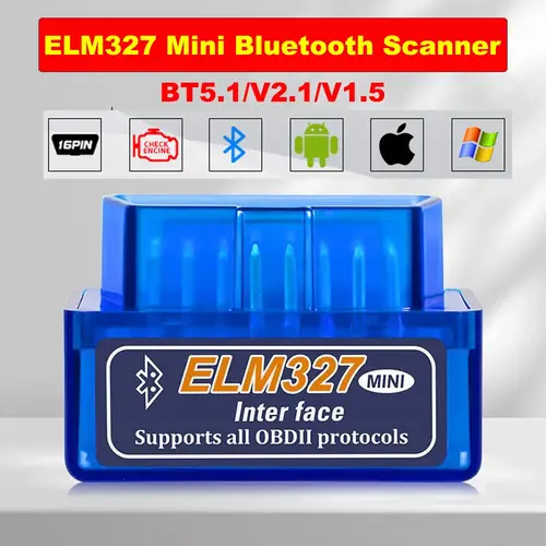 Obd2 الماسح الضوئي البسيطة ELM327 V2.1 قارئ الرمز أدوات تشخيص السيارات تحقق محرك المسح الضوئي سيارة اللاسلكية أداة كاشف الأخطاء