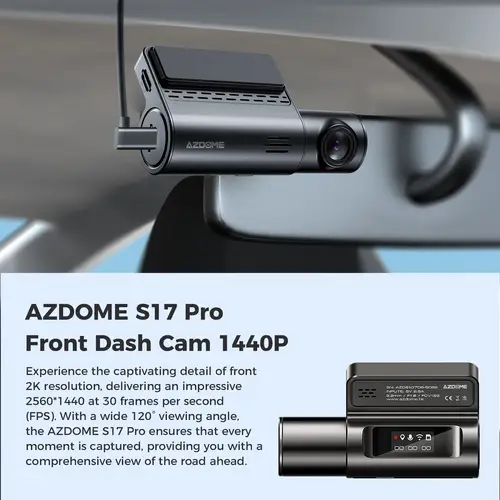 AZDOME 4G Dash Cam مع مجموعة الأسلاك الصلبة 2.5K المدمج في Wi-Fi GPS تتبع جهاز تسجيل فيديو رقمي للسيارات تنبيه الطوارئ 24H شاشة ركن السيارة بطاقة 64 جيجابايت مجانية