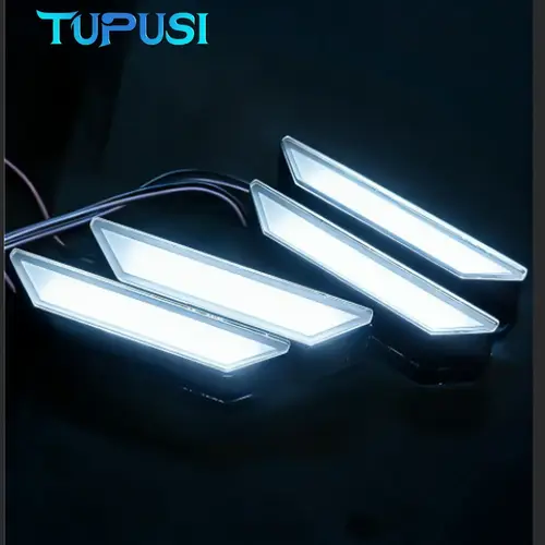 طقم إضاءة شبك أمامي LED أبيض (4 قطع) لفورد رينجر رابتور الجيل الجديد 2022–2025 P703 يمنح الواجهة مظهراً رياضياً وإضاءة مميزة