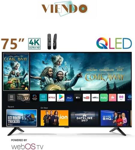 شاشة 75 بوصة سمارت فيندو -WEBOS- Q2- 4K-QLED&nbsp;