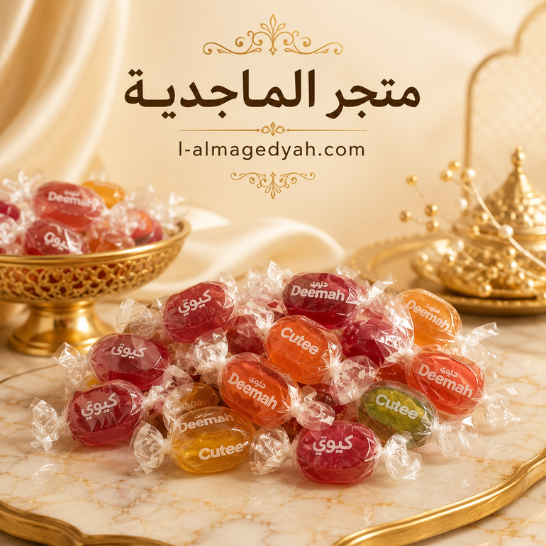 تشكيلة من الحلويات الصغيرة (ديمة -كيوتي) 700جرام
