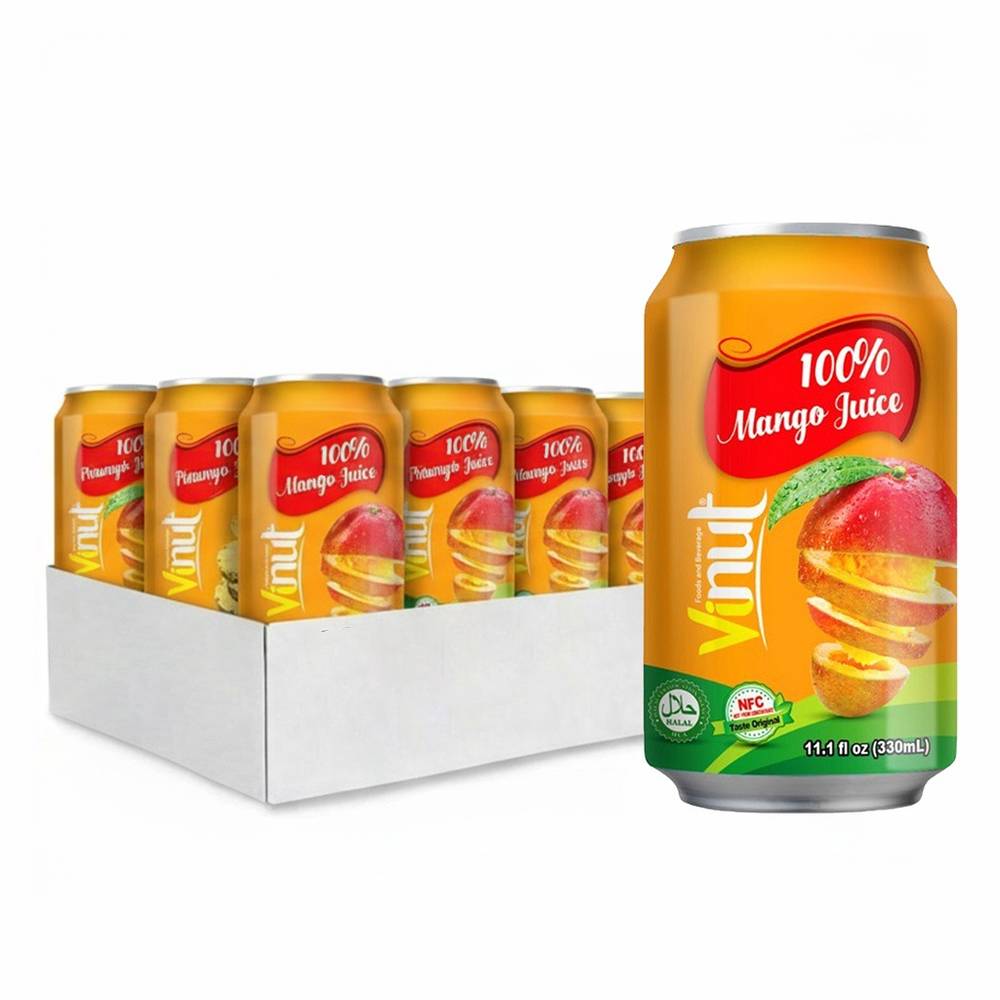  فينت - عصير طبيعي 100% (12 عبوة) - Vinut - Juice Drink 100% 