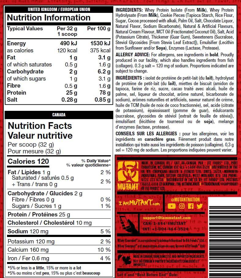 Mutant - Whey Iso Surge Protein (727g)