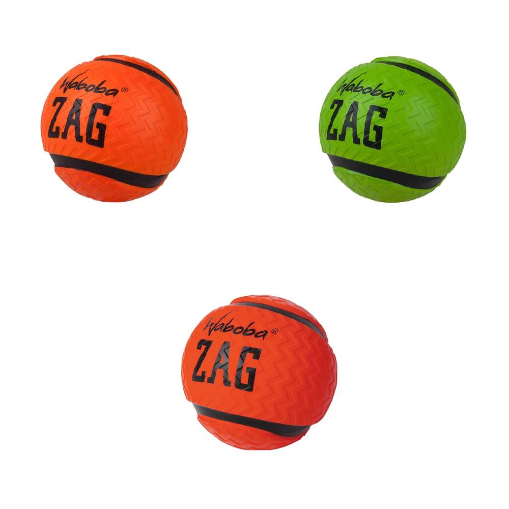 Waboba Zag, Bouncy Ball for Water Playing  Red